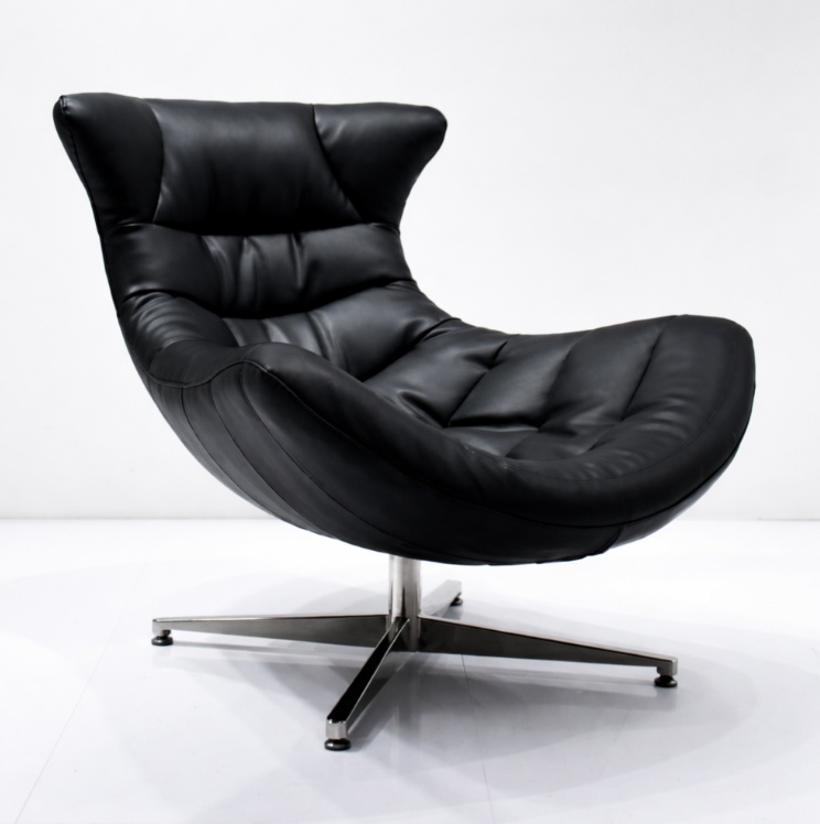 Armchair Design Couch Sofa Seater Leather Lounge Club Upholstery Luxury Ears Seat