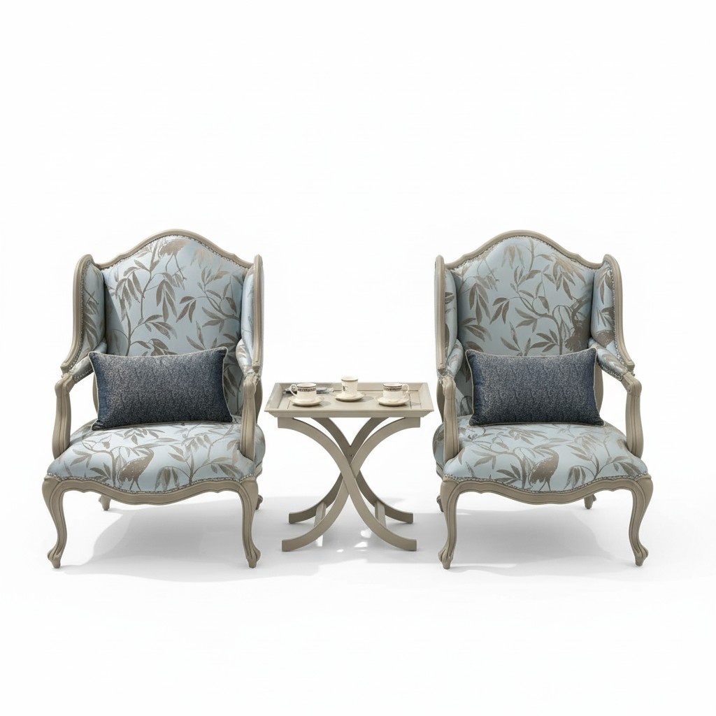 Armchair Fabric One-Seater Furniture Relax Seat Design Couch Textile Living Room Armchair