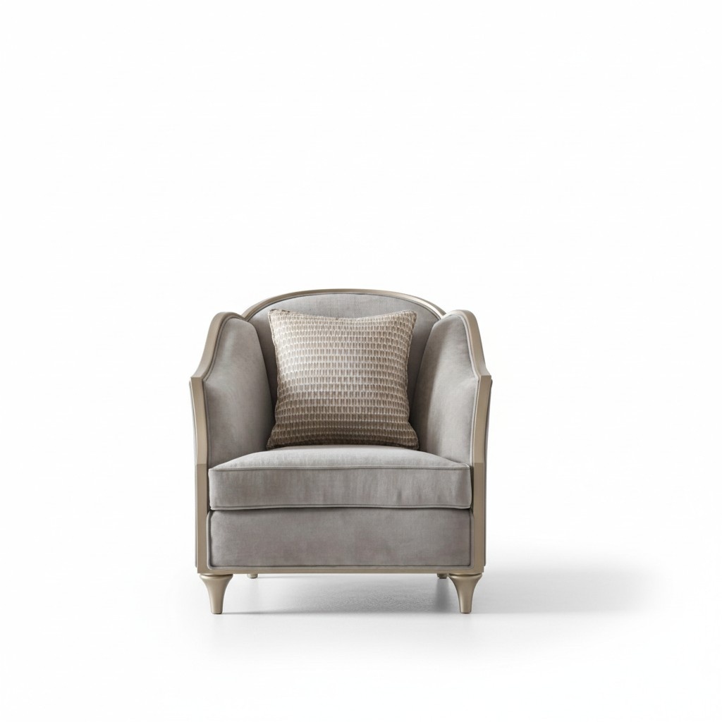 Armchair Hotel Upholstery Chairs Living Room Modern Armchair Italian Style Furniture