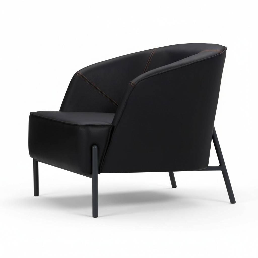 Armchair Luxury 1-Seater Office Furniture Armchair Modern Elegant Design Furniture Couches