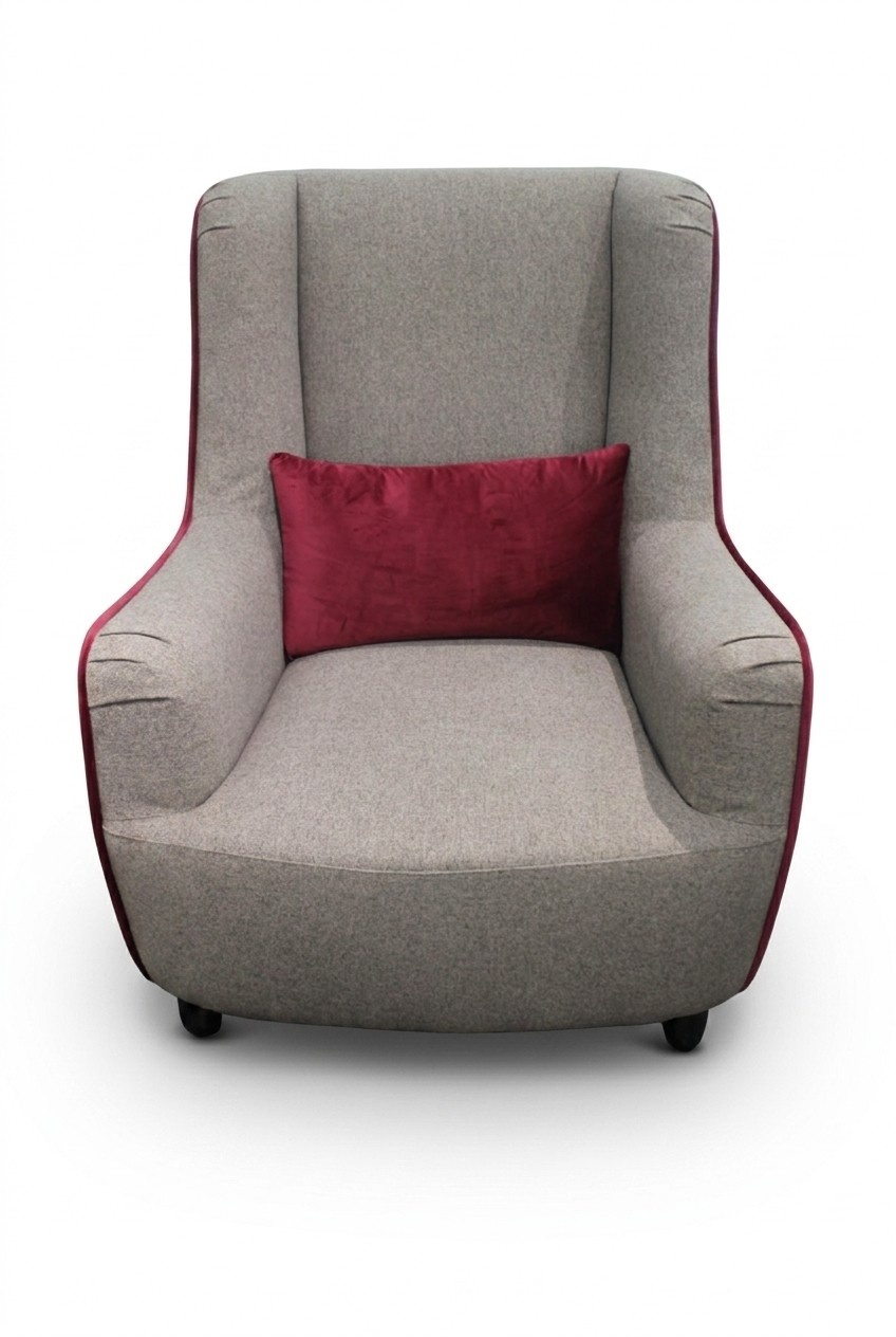 Armchair Upholstery Lounge Metal Design Club Chair Seat Room Relax Luxury Wait New
