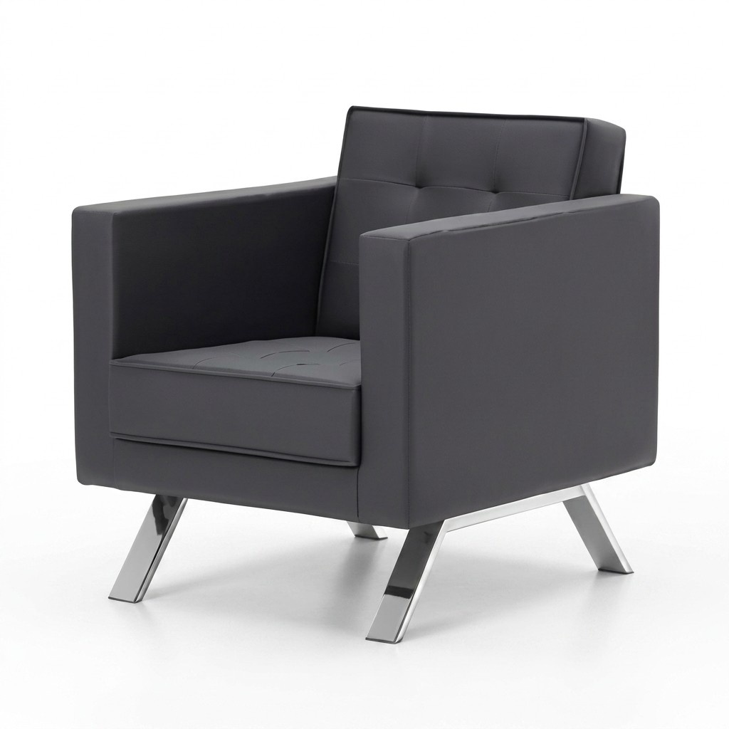 Modern armchair leather design chair upholstered armchair single seat office furniture