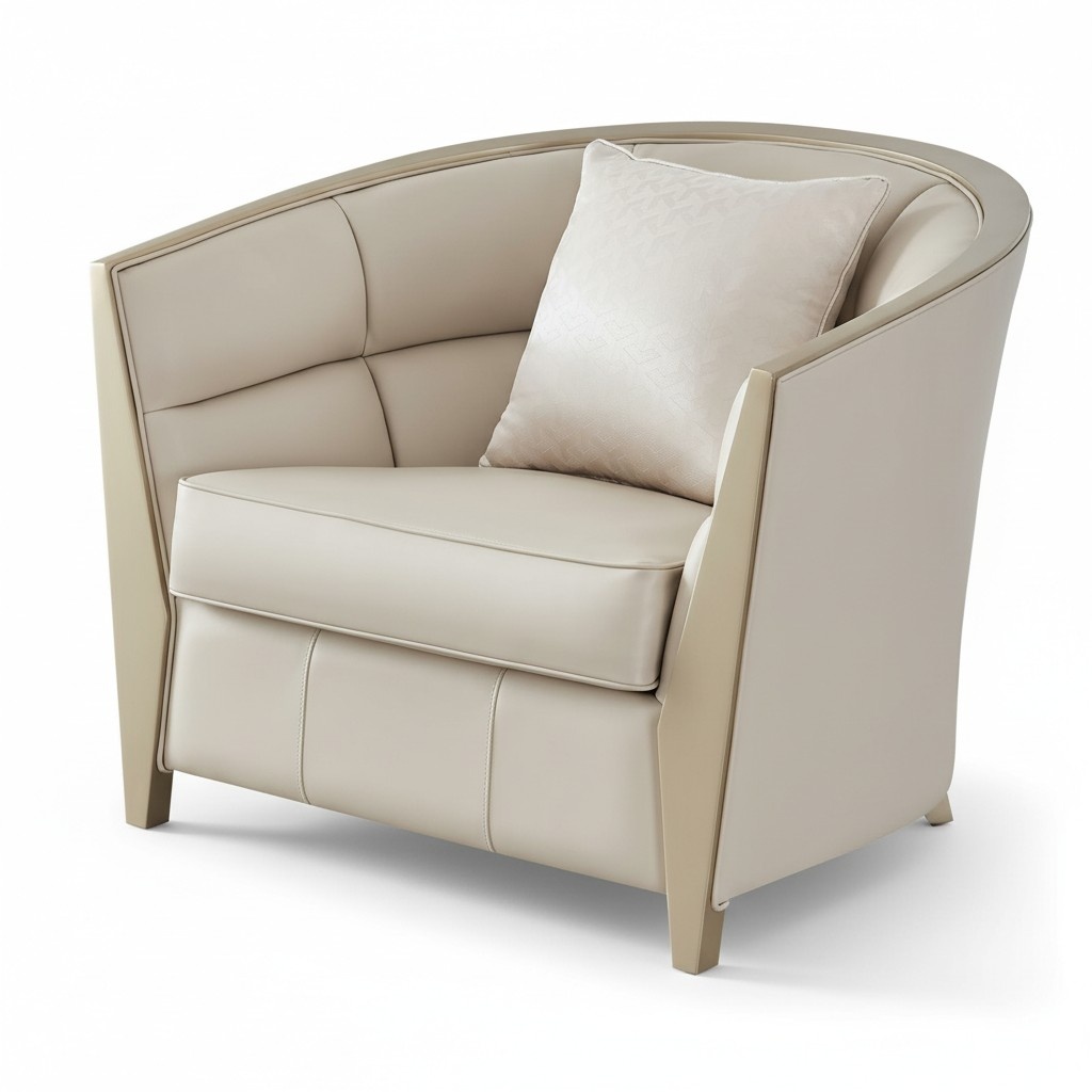 Armchair Sofa Furnishing Armchair Single Seater Royal Chair Upholstery Lounge Club Hotel