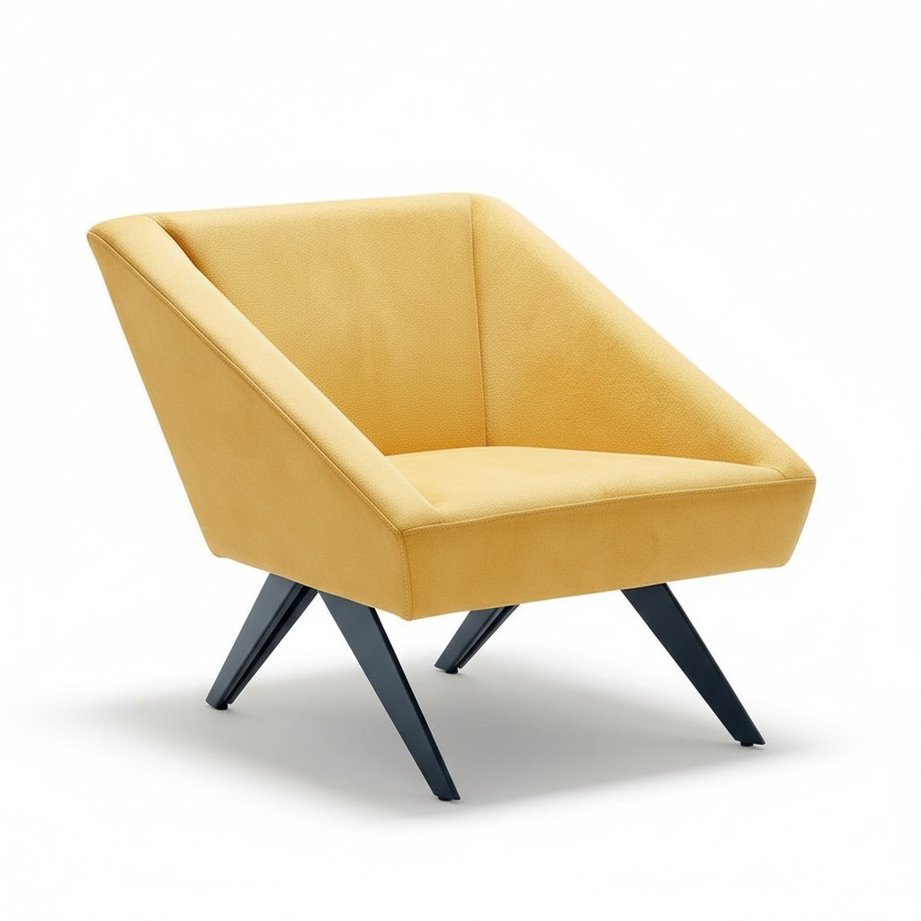 Armchair Stylish Furnishing Designer Office Upholstered Sofas Armchair 1-Seater