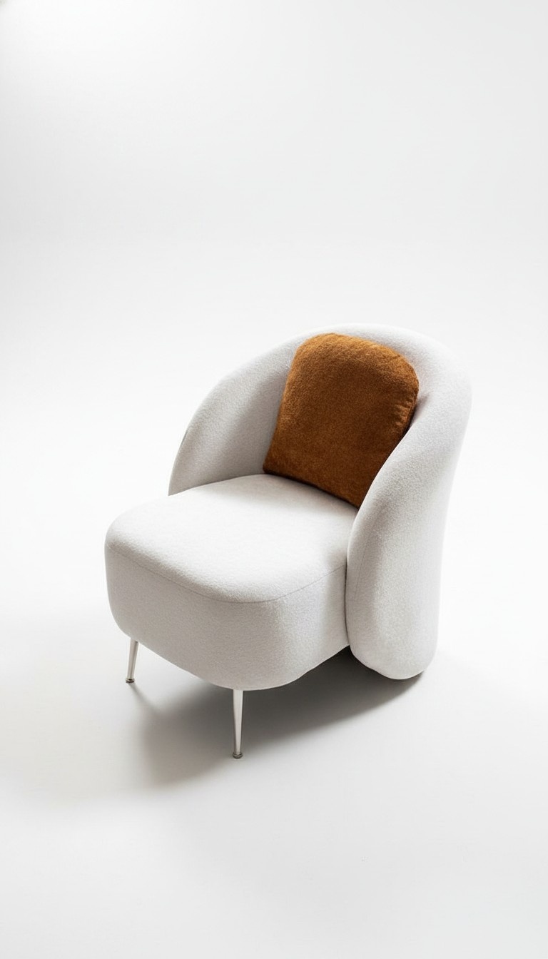 Armchair White Design Couch Sofa Seater Luxury New Relax Lounge Club Upholstered Furniture