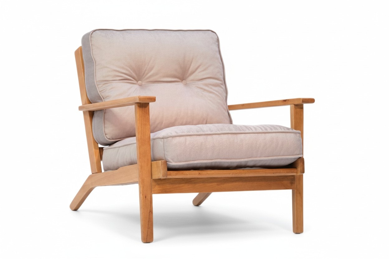 Chair wooden chair upholstered chair seat armchair dining chair with cushion