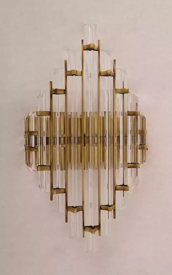 Wall lamp wall lights lamps crystal living room luxury gold