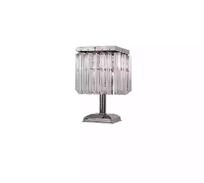 Table lamp table light lamp lights silver lamps table crystal