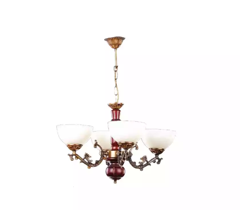 Chandelier Ceiling Light Lamps Brown Classic
