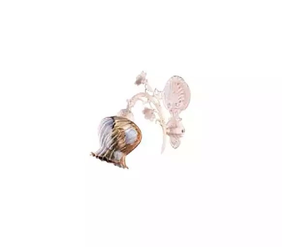Wall lights Wall lamp Wall lamp Flowers Wall lamp Chandelier Wall lamp Glass White
