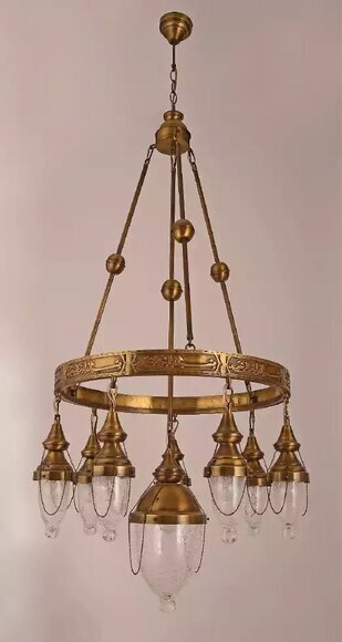 Ceiling lamp pendant lamp light living room shiny glass lamps