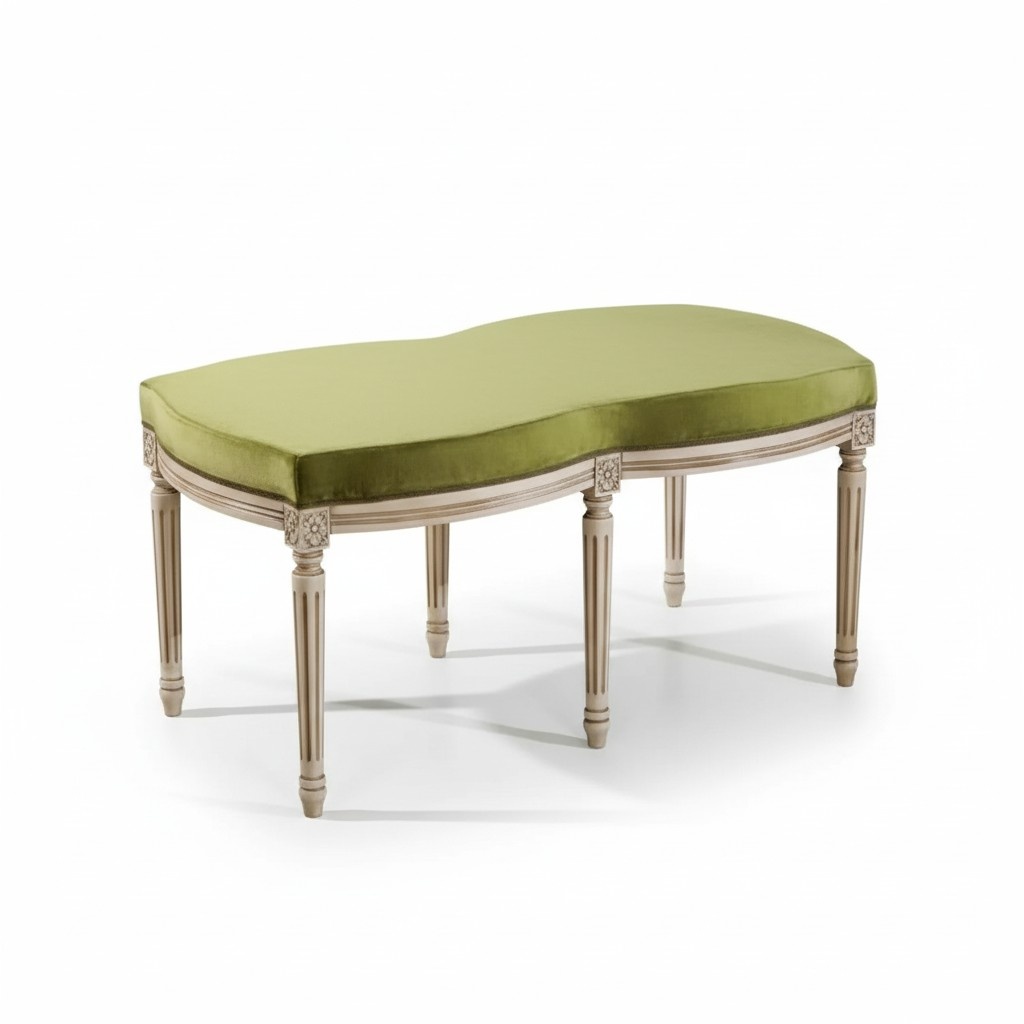 Bench Furniture Green Bench Designer Seating Upholstered Bench Benches