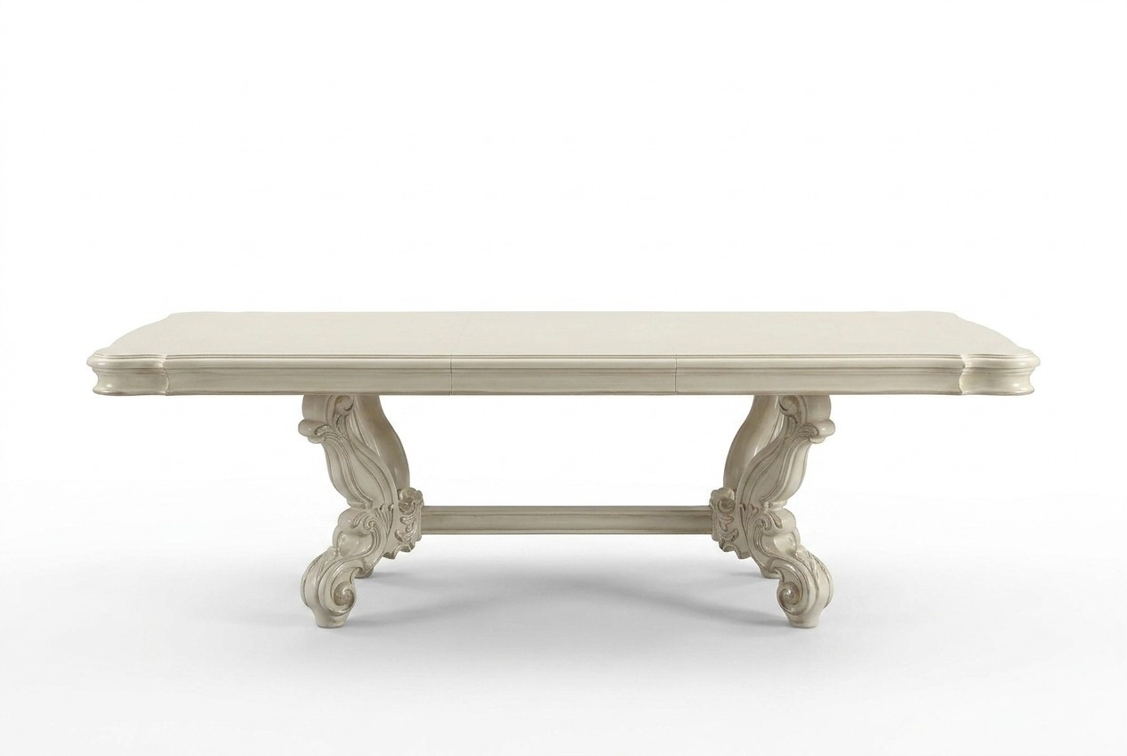 Baroque Antique Style Dining Table Real Wood Classic Designer Tables Rococo