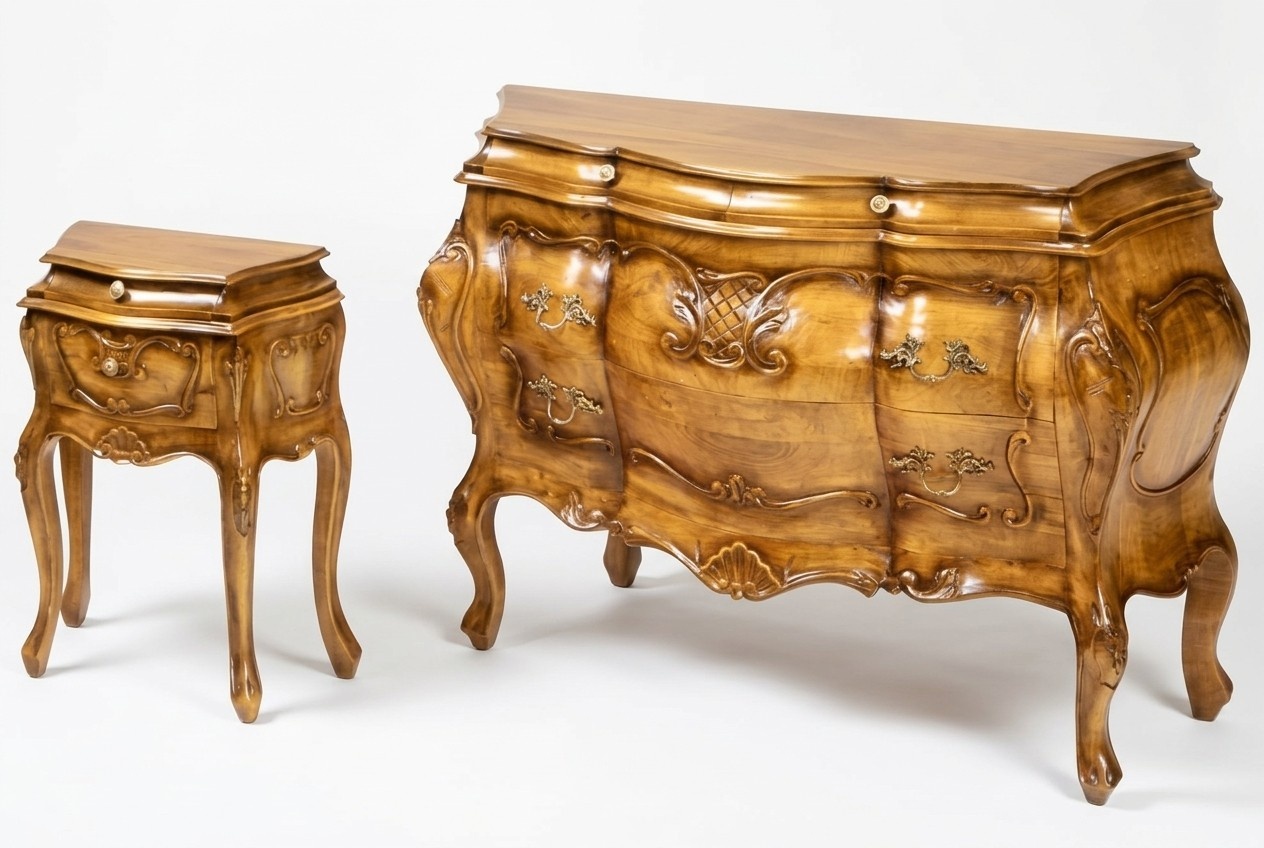 Baroque Rococo bedside tables bedside consoles side table New bedside consoles