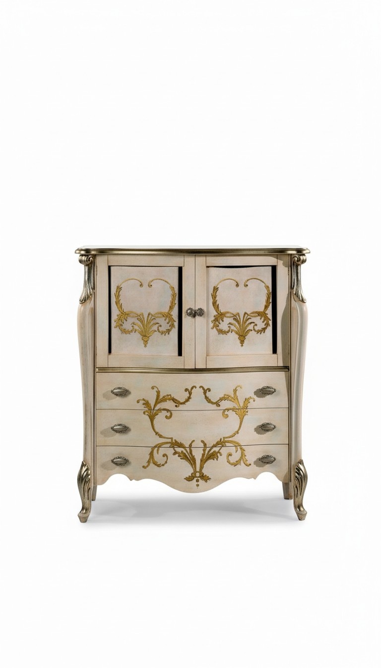 Design baroque sideboard sleeping living room chest of drawers sideboard wood Italian furniture new