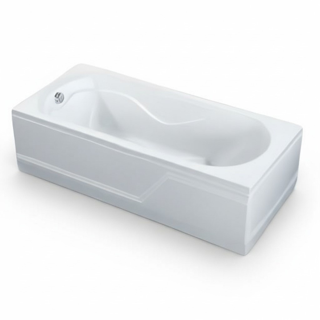 Bathtub luxury tub wellness tub acrylic tub bath comfort tub 170x76 cm