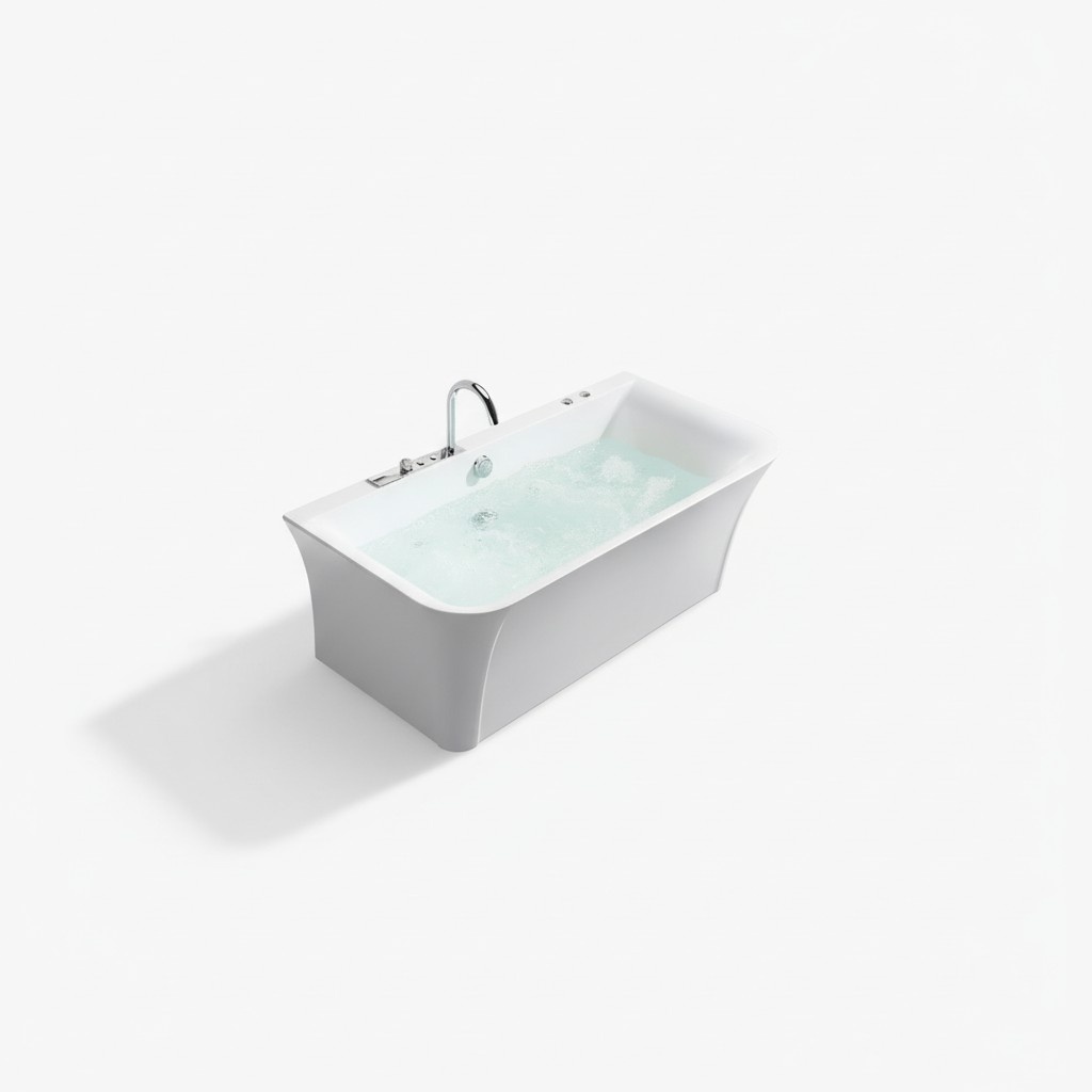 Bathtub Whirlpool Indoor Whirlpool Home Spa White Bathtub