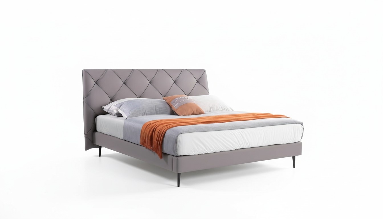 Bed 180x200cm Beds Leather Modern Bedroom Furniture Upholstery Design Luxury New