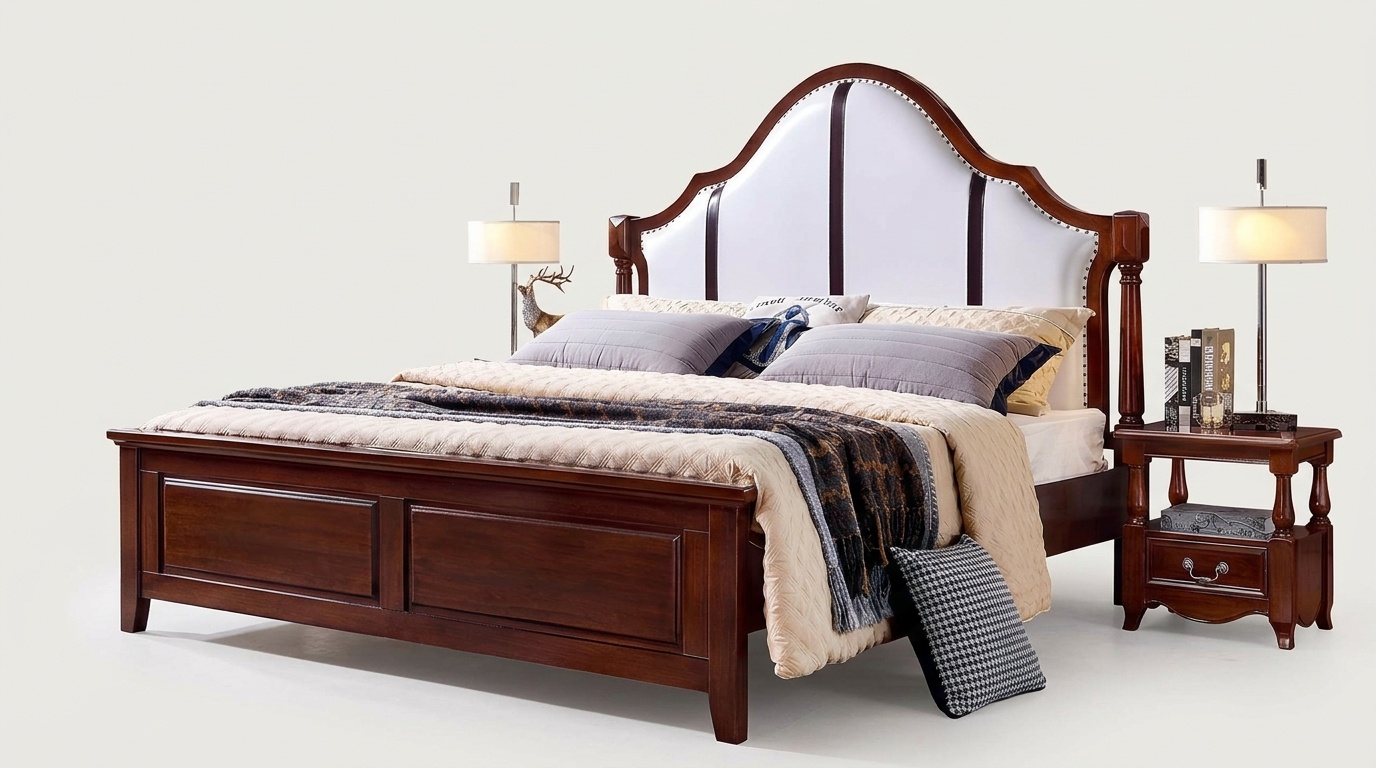 Bed 2 Bedside Tableе 3 Piece Bedroom Set Furniture Classic Luxury Beds