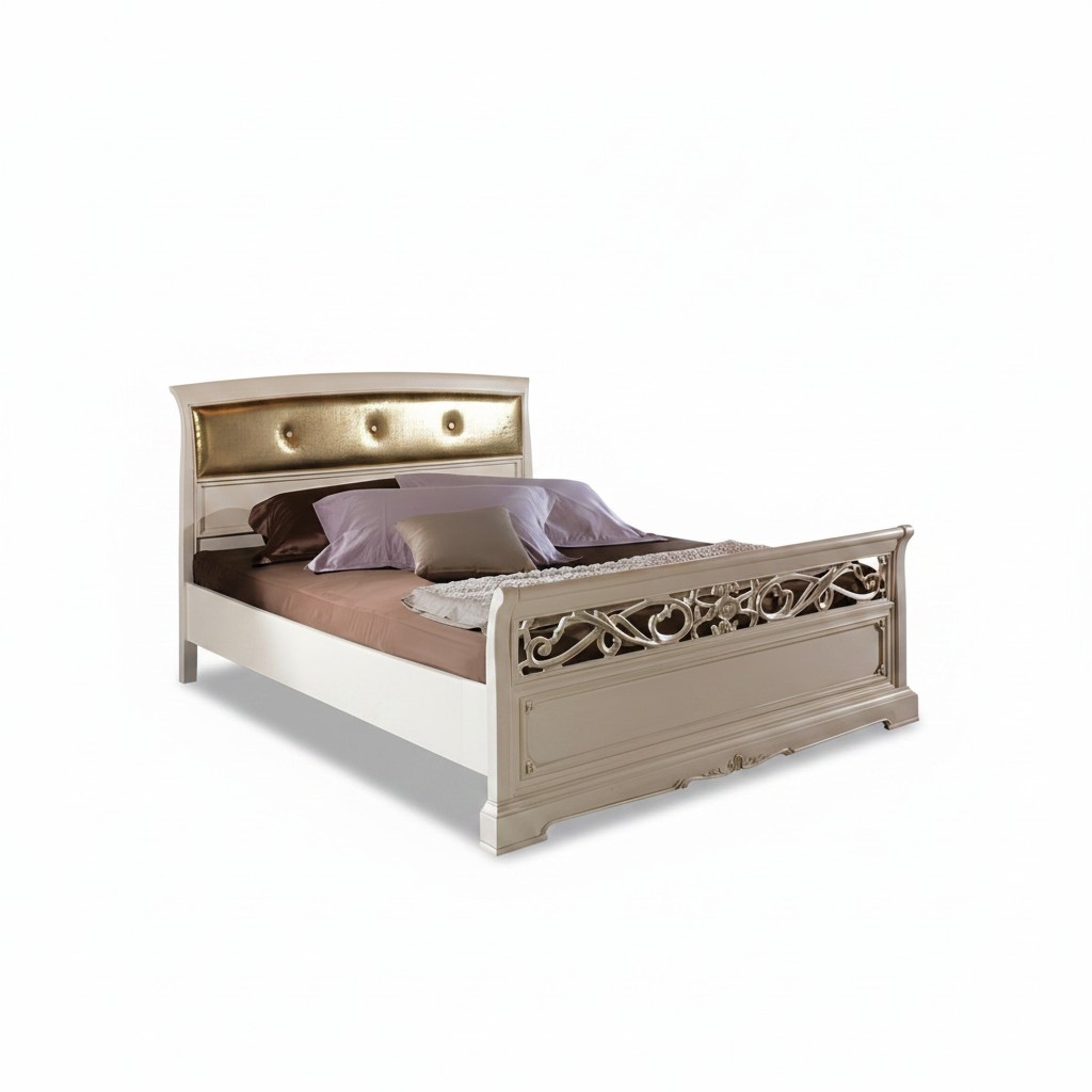 Bed Bedroom Furniture Double Beds Luxury Furnishings Vaccari cav giovanni