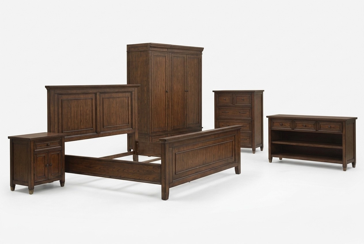 Bed Bedside Table Wardrobe 7 pcs Bedroom Design Luxury Set Beds Sets