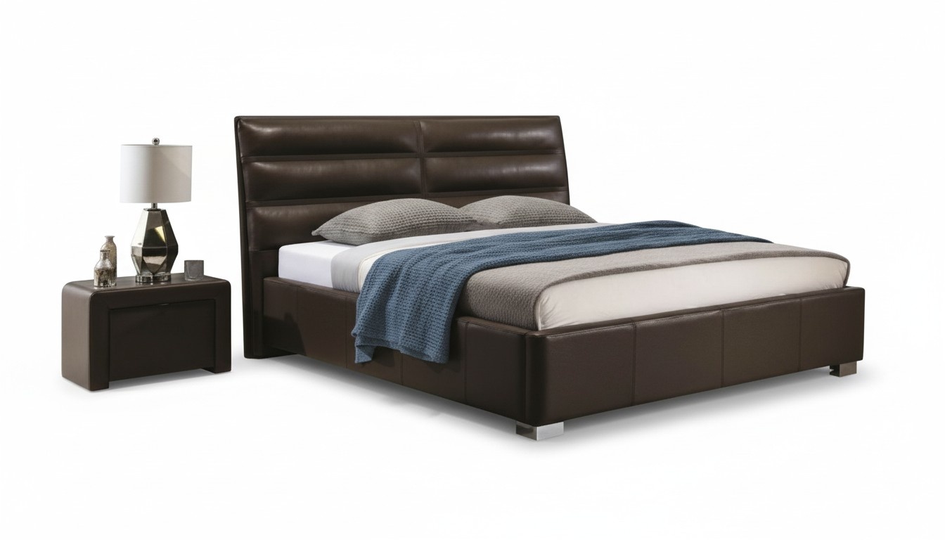 Bed Design 2x Bedside Table 3 Piece Bedroom Set Furniture Modern Luxury Beds New