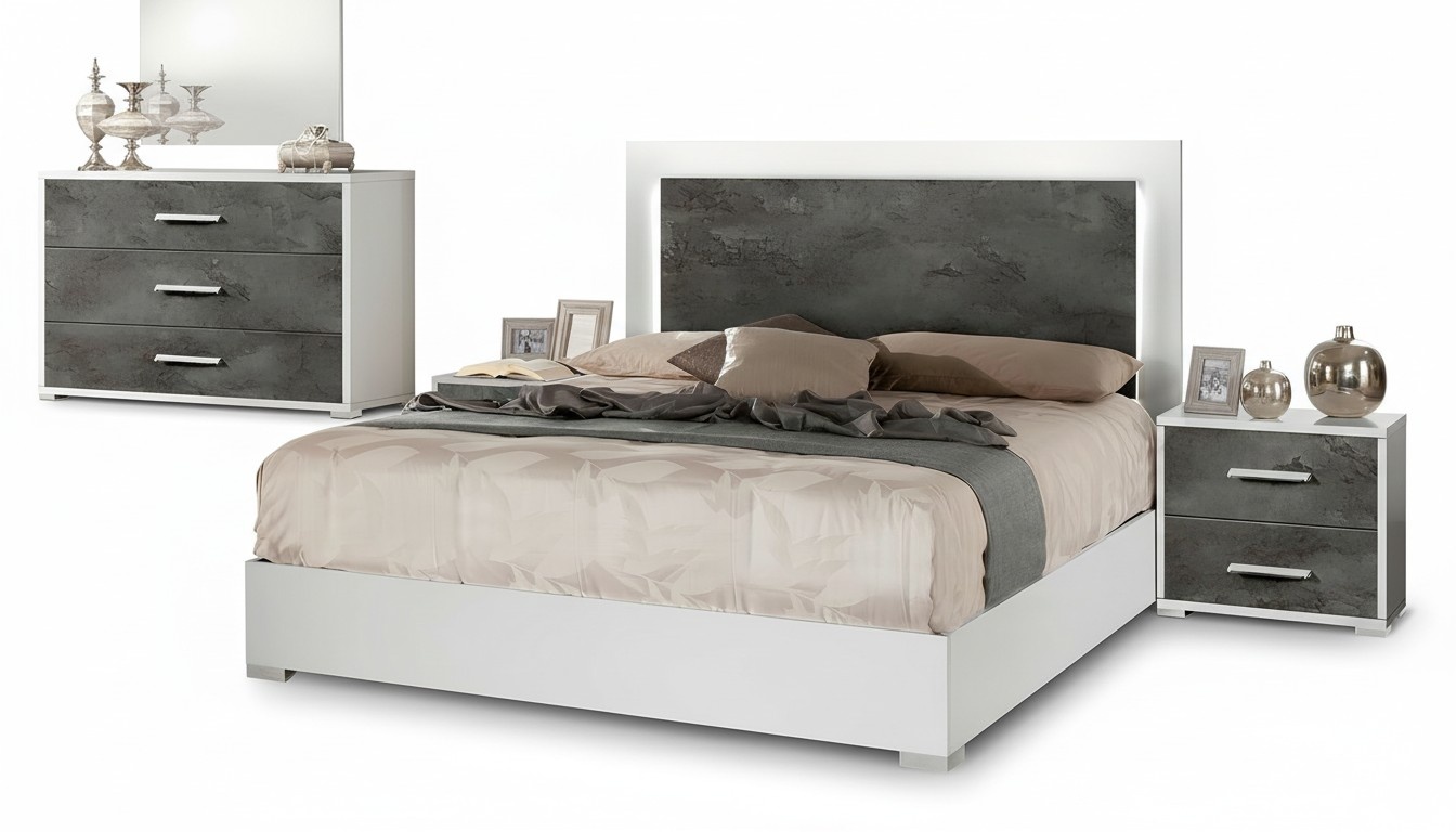 Bed Design Luxury Double Hotel Beds Bed Frame Wood Modern 160x200cm Hotel New