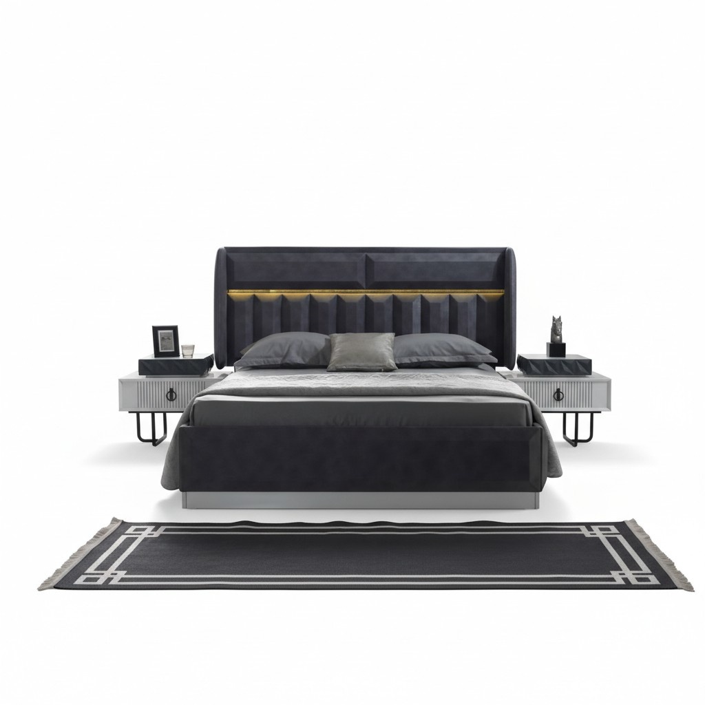 Bed Designer Upholstery Luxury Hotel Upholstery Beds Loft Style Bedroom