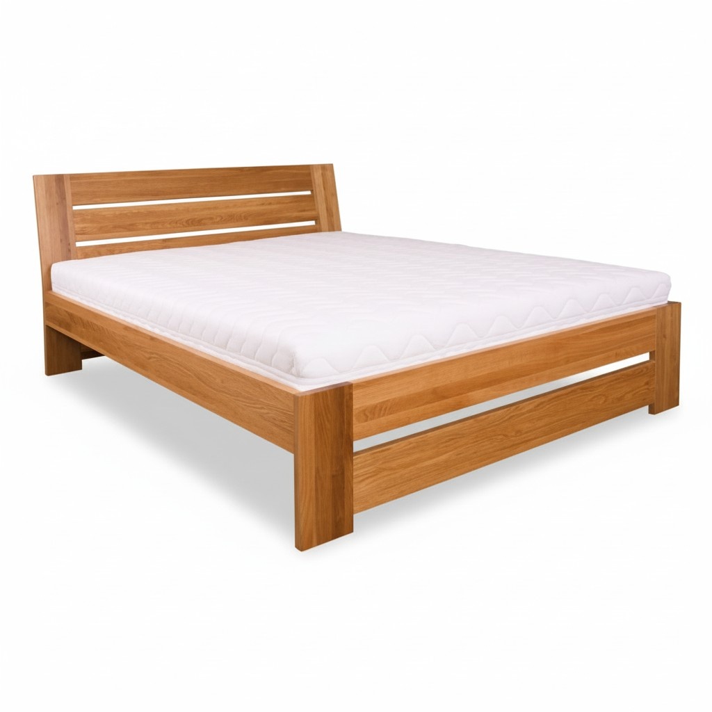 Bed double bed oak double bed wooden bed 200x200 bed frame solid furniture beds