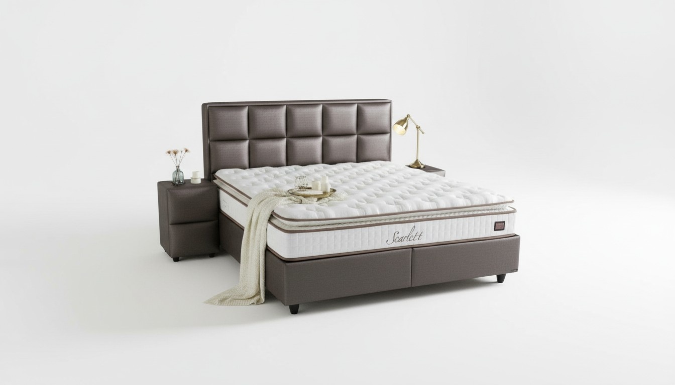 Bed Leather 2x Bedside Table 3 Piece Bedroom Set Furniture Modern Luxury Beds New