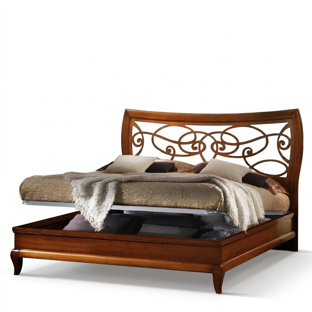 Bed Luxury Bedroom Double Bed Wood Upholstery Beds Double Bed Frame