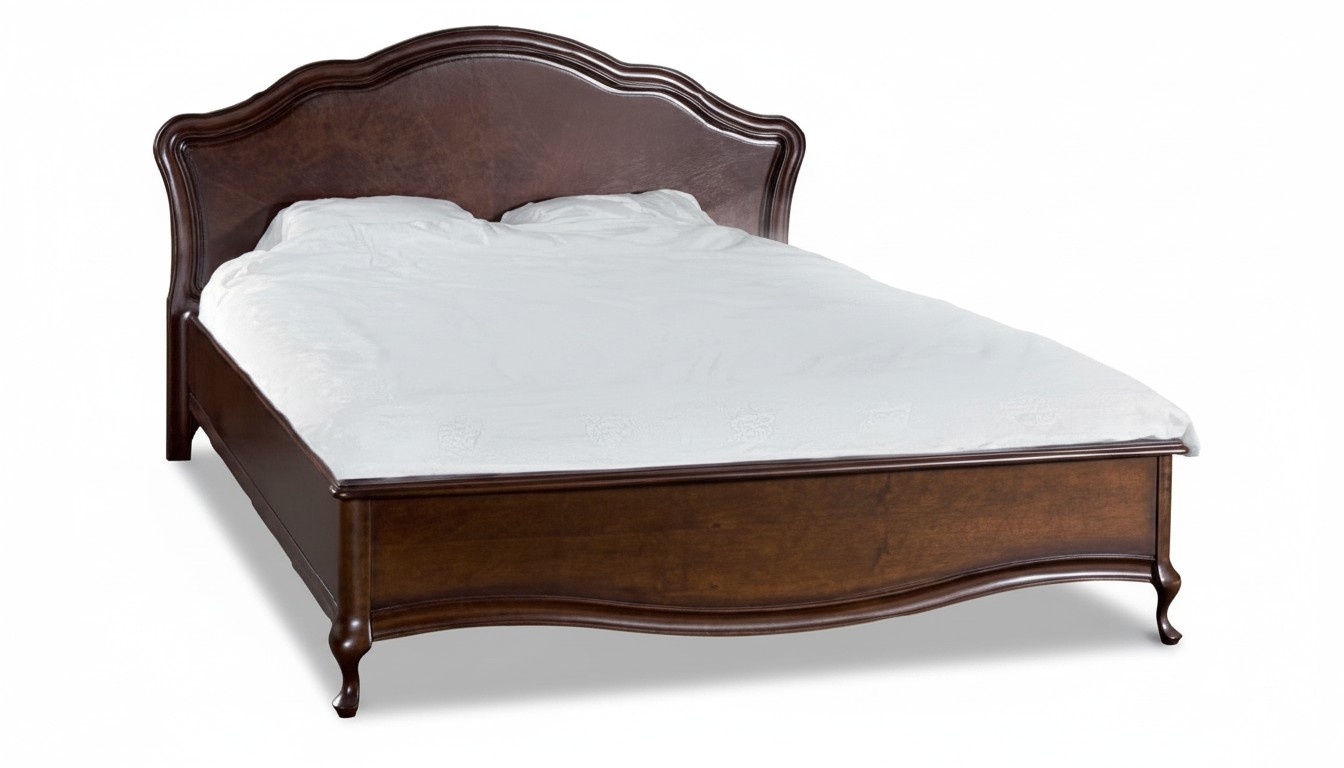 Bed Ehebett Chippendale Double Bed King Bed Colonial Bedroom Model V-P-N
