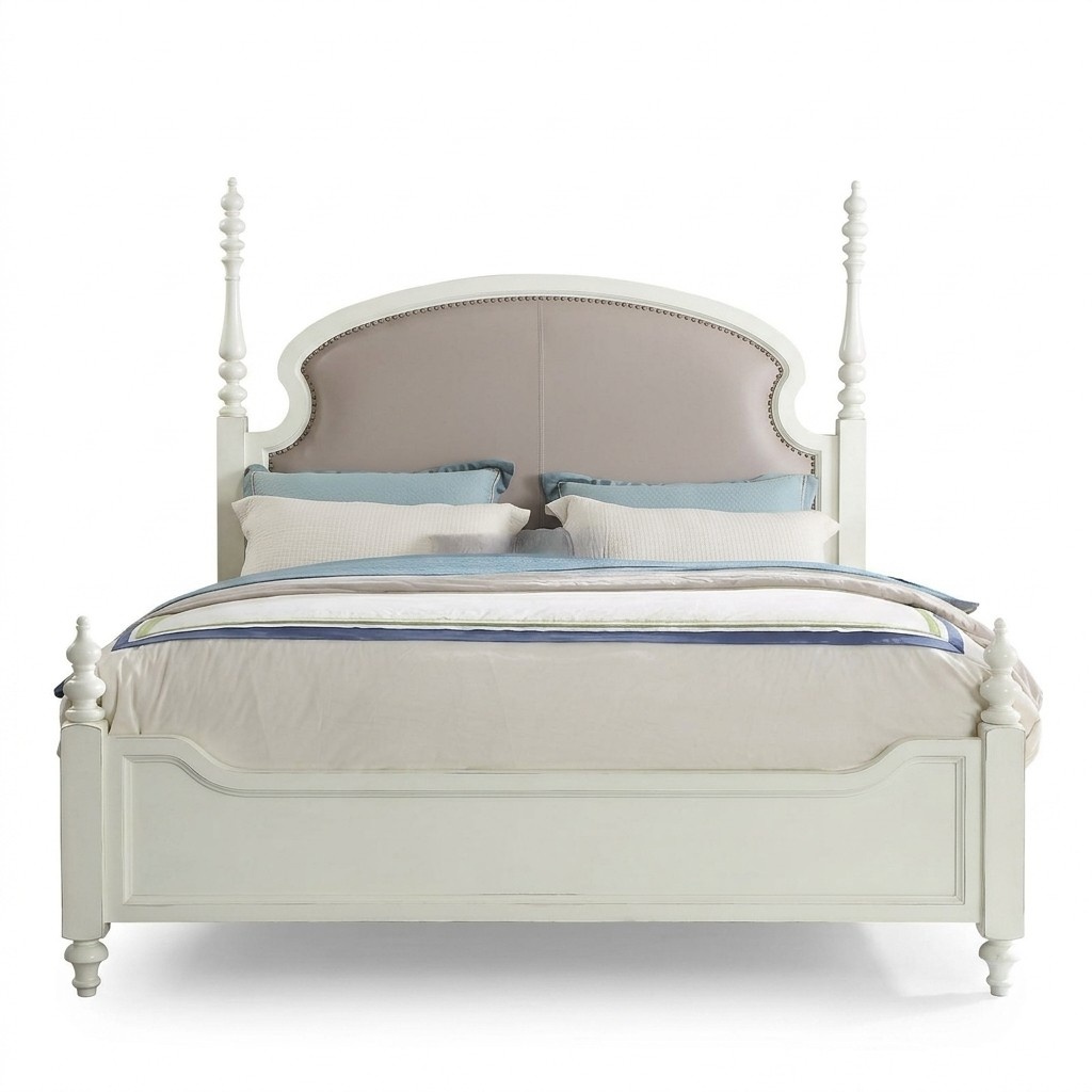 Bed bedside table 3 piece bedroom set design modern luxury beds group wood new