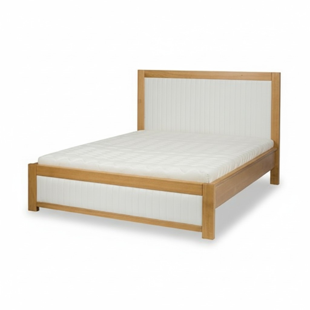 Bed Solid Wood Double Marriage Beds Beech Bedroom Furniture Wood 180x200cm New