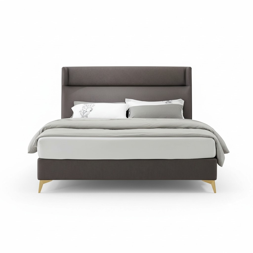 Bed Textile 2x Nightstand 3 pcs Bedroom Set Furniture Modern Luxury Beds New