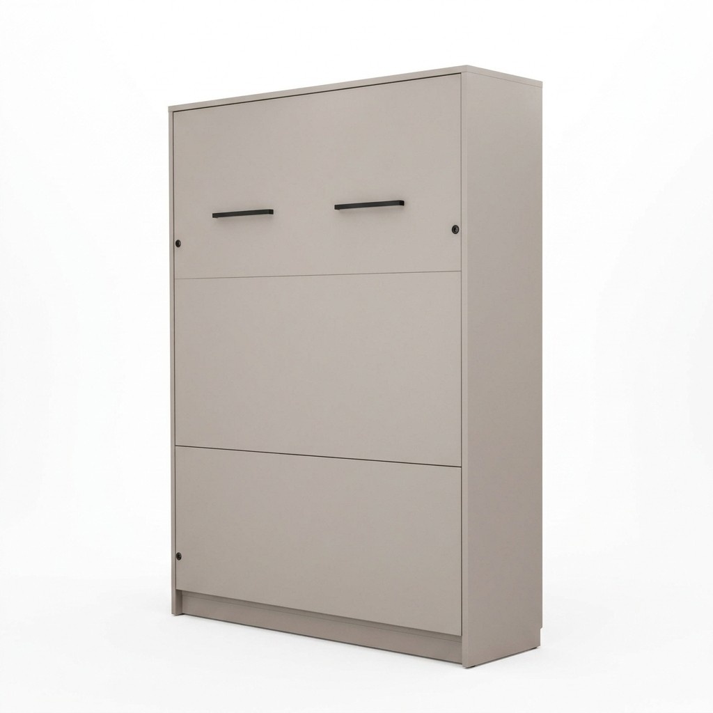 Bed with Desk Gray Bedroom Elegant Design Modern Furniture Luxury New