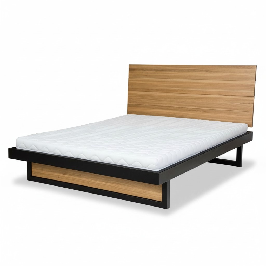 Wooden Beds Double Real Wood 160x200cm Bedroom Solid Wood Beds