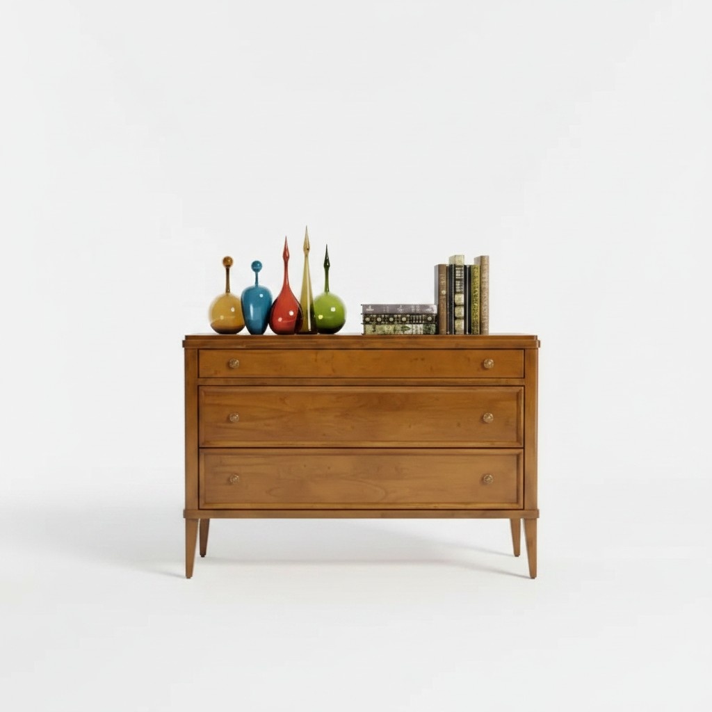 Bedroom Dresser Brown Wood Furniture Classicе Design New
