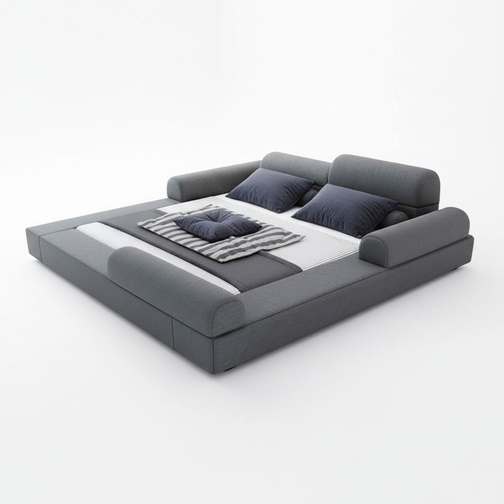 Bedroom Luxury Bed Wood 180x200cm Luxury Bed New Double Beds Royal Bed