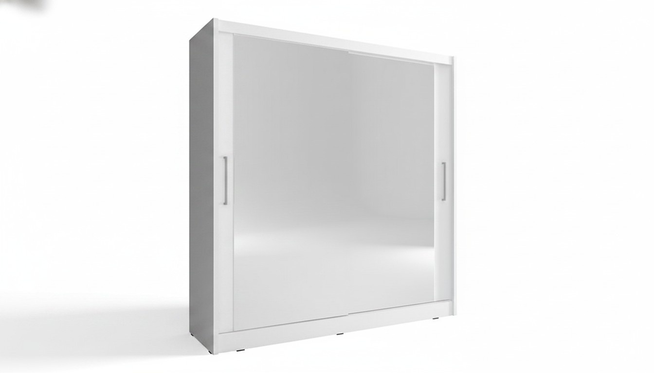 Bedroom mirror sliding door wardrobe 200 cm wardrobes sliding doors