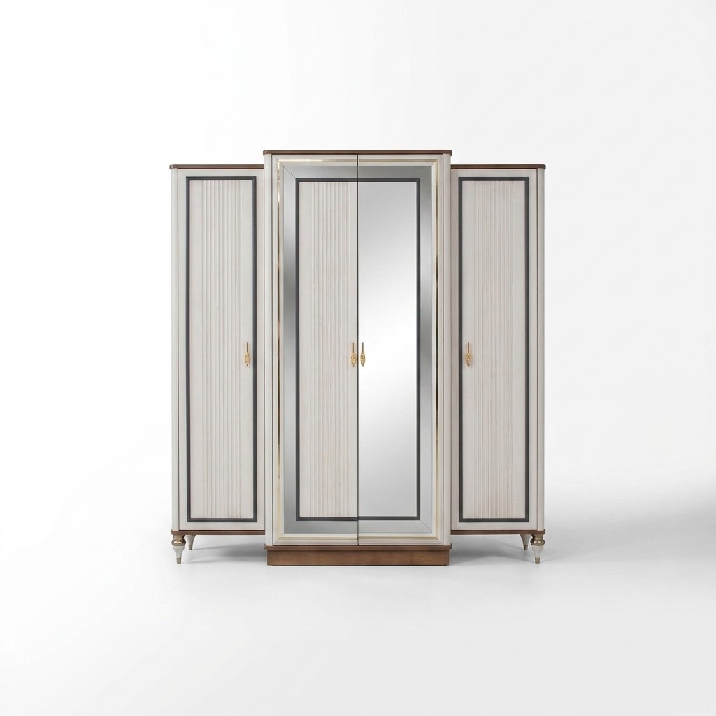 Bedroom cupboard wardrobe children\'s cupboard cupboard wood beige