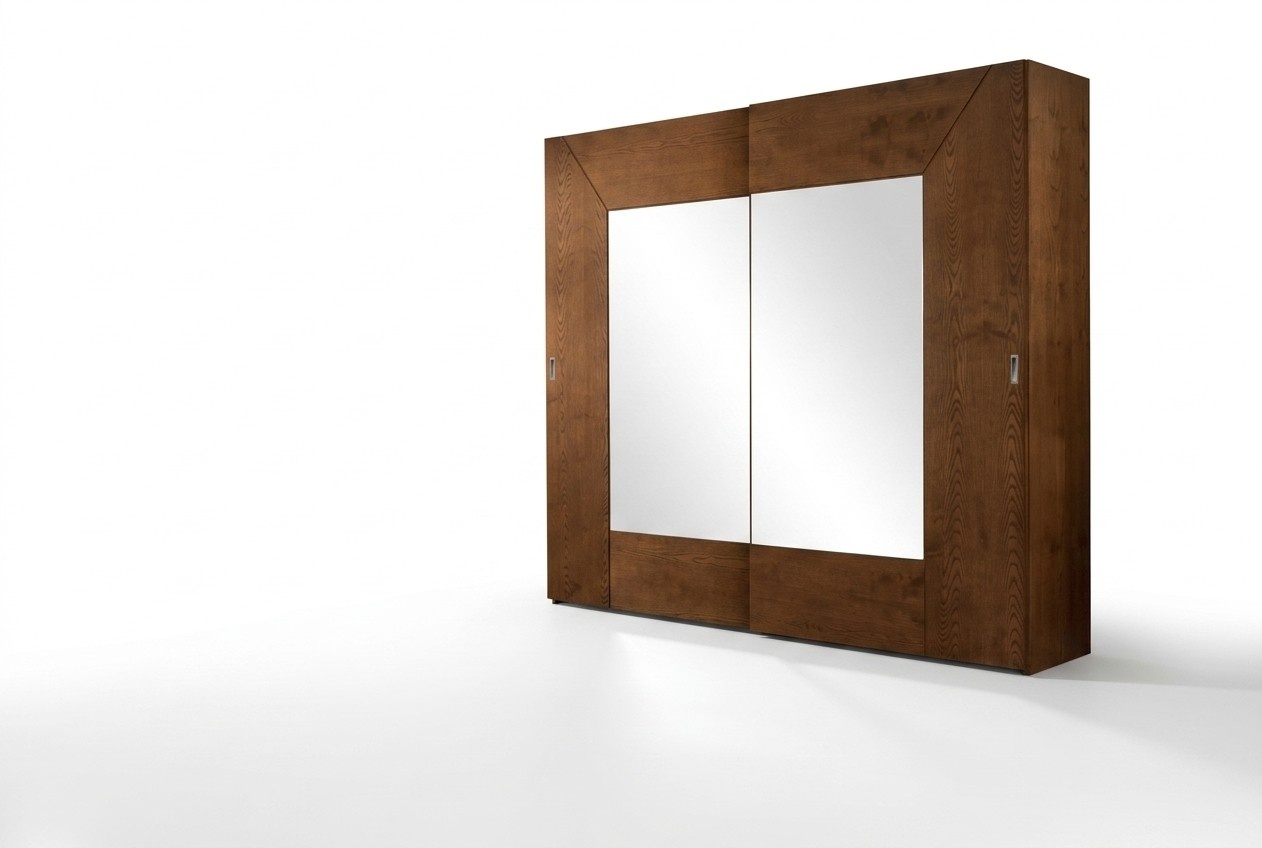 Bedroom Wardrobe Wood Wardrobe Modern Brown Wardrobes