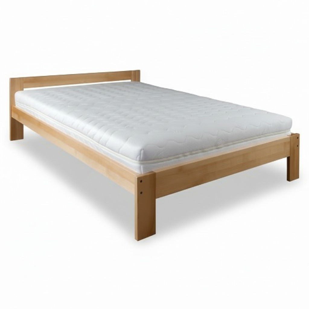 Bedroom Wooden Bed Real Wood Bed Beds Hotel 180x200 Style Solid Furniture