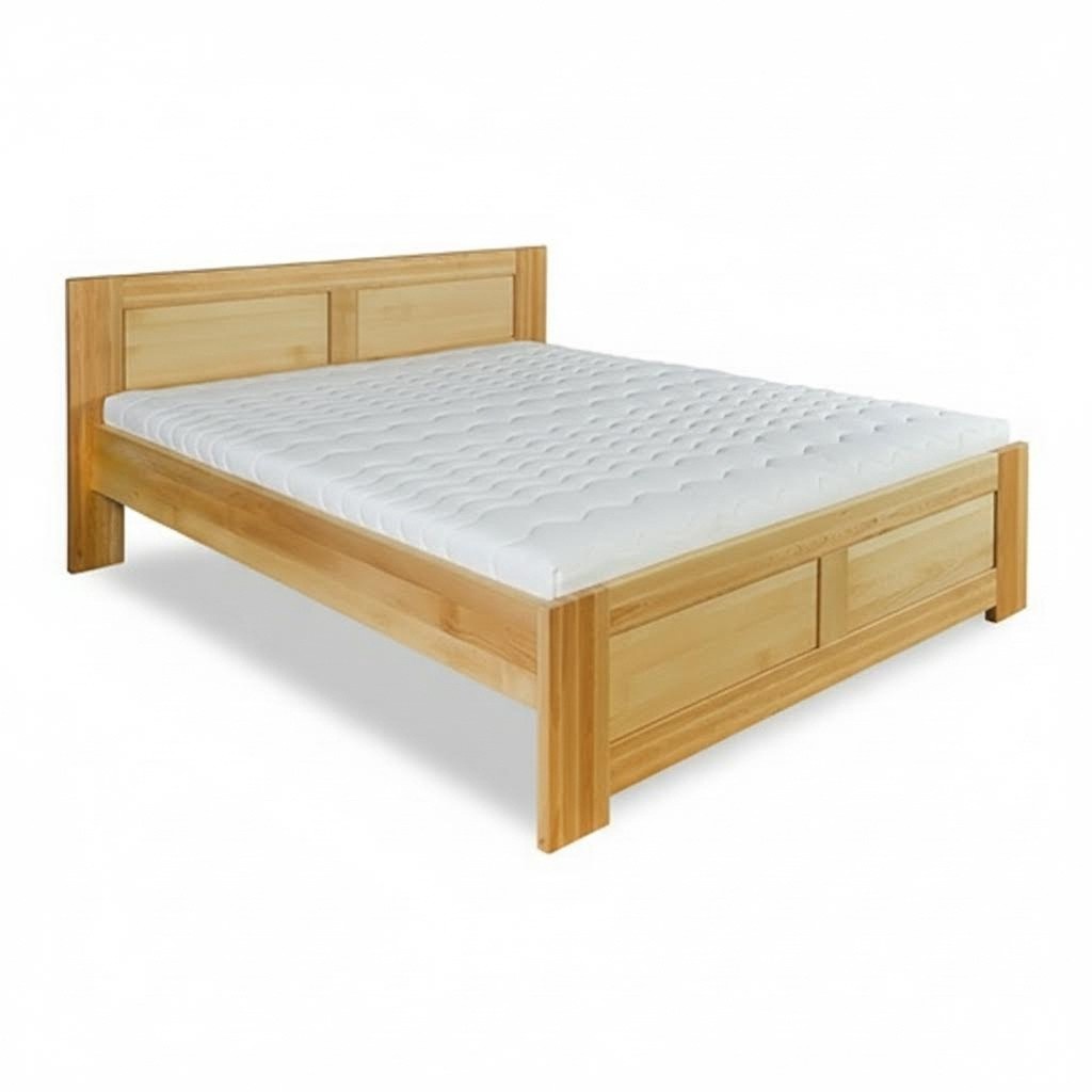 Bedroom Wooden Bed Real Wood Bed Beds Hotel 180x200 Style Solid Furniture