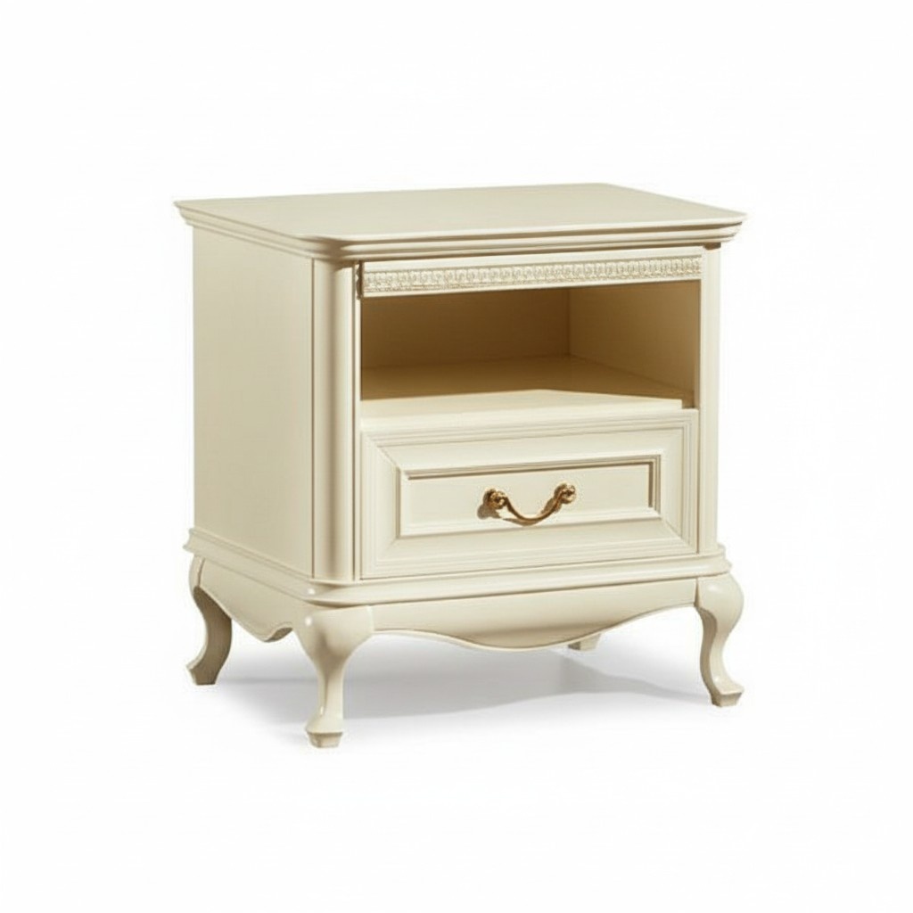 Nightstand Console Table Chippendale Bedroom - Model V-Season Nightstand