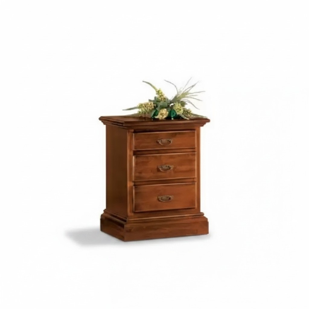 Bedside Table Design Table Furniture Wood Bedroom Side Table Brown New