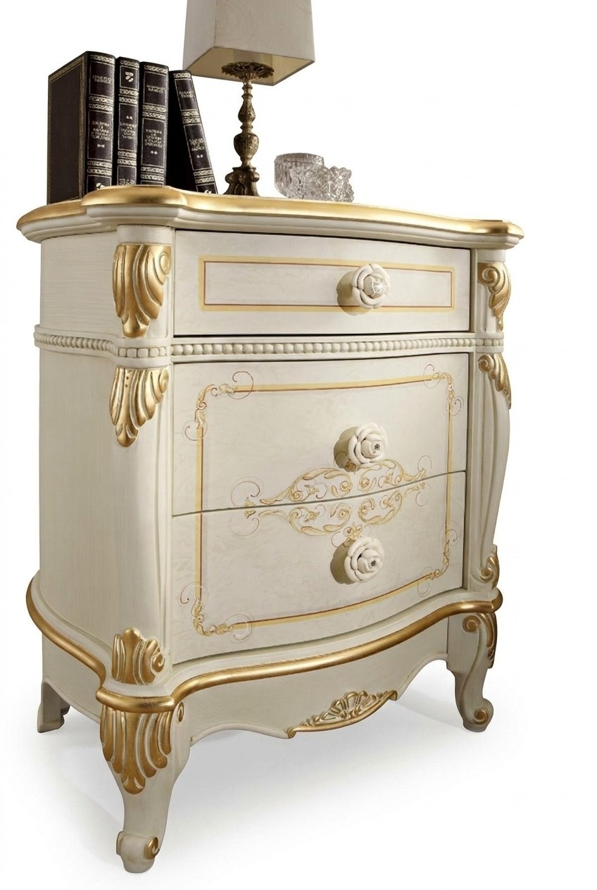 Nightstand Furniture Solid New Italian Consoles Design Side Table Tables