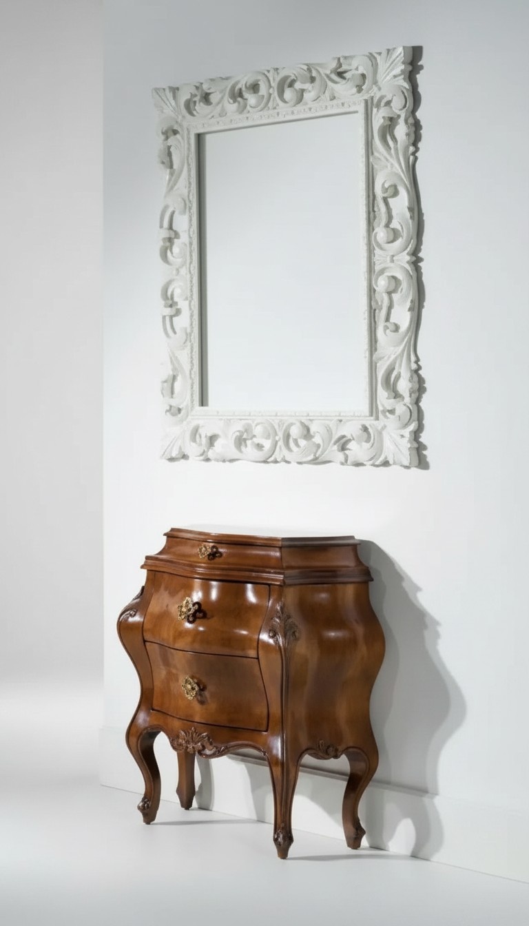 Bedside Table Side Table Furniture Italian Furniture Classic Wood