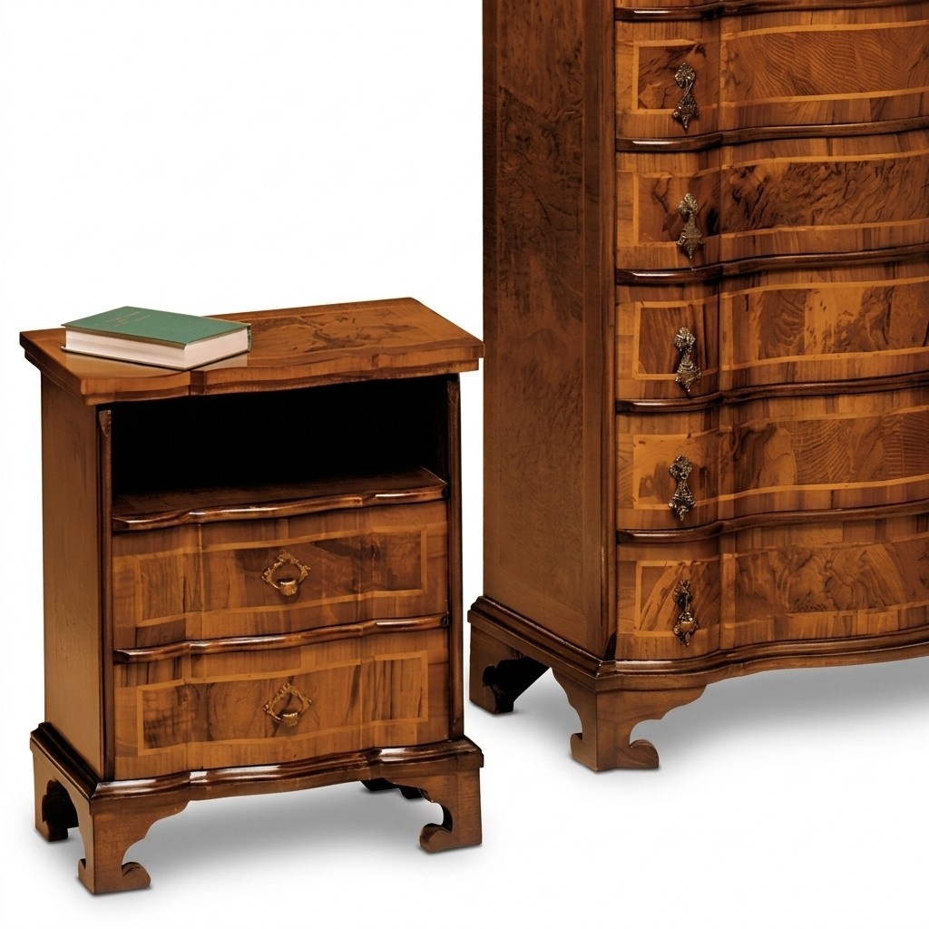 Bedside tables baroque rococo bedside table consoles side table New bedside consoles