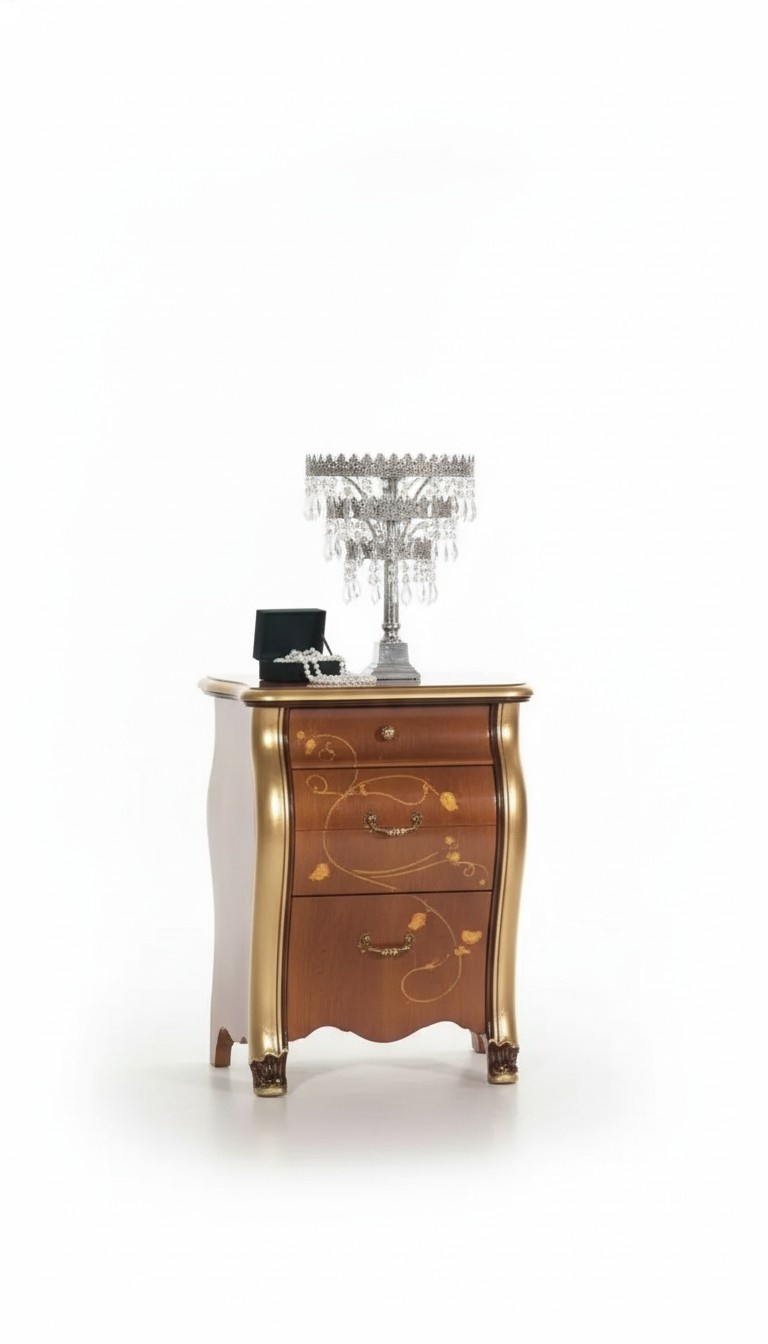 Bedside Tables Bedside Table Classic Design Furniture Wood Brown Side Tables